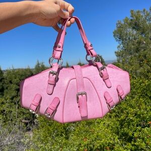 Tanner Krolle Pink Leather Bag New